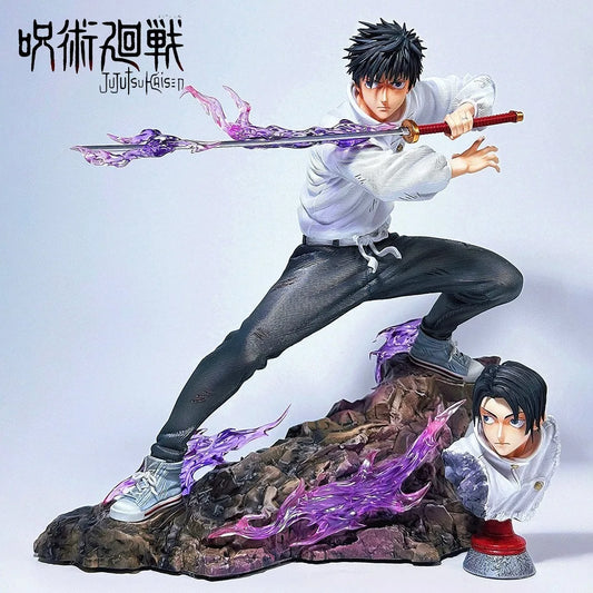 Figura d'azione Jujutsu Kaisen Okkotsu Yuta in PVC, 21cm, con dettagli realistici, perfetta come decorazione e regalo.
