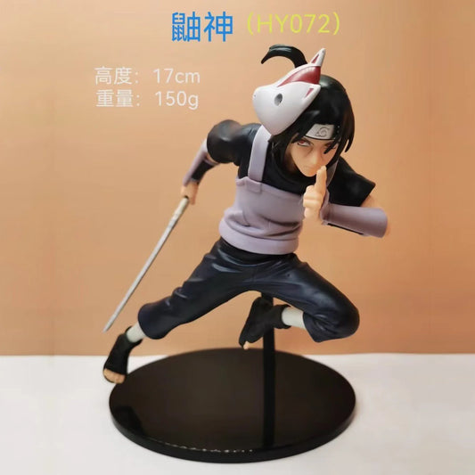 Figura d'azione Uchiha Itachi versione Motherland, genio dell'Akatsuki, senza scatola, marca Bandai, dettagli realistici e dinamici