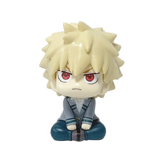Figura di azione Bakugou Katsuki di My Hero Academia, statua in PVC decorativa, perfetta come regalo natalizio.