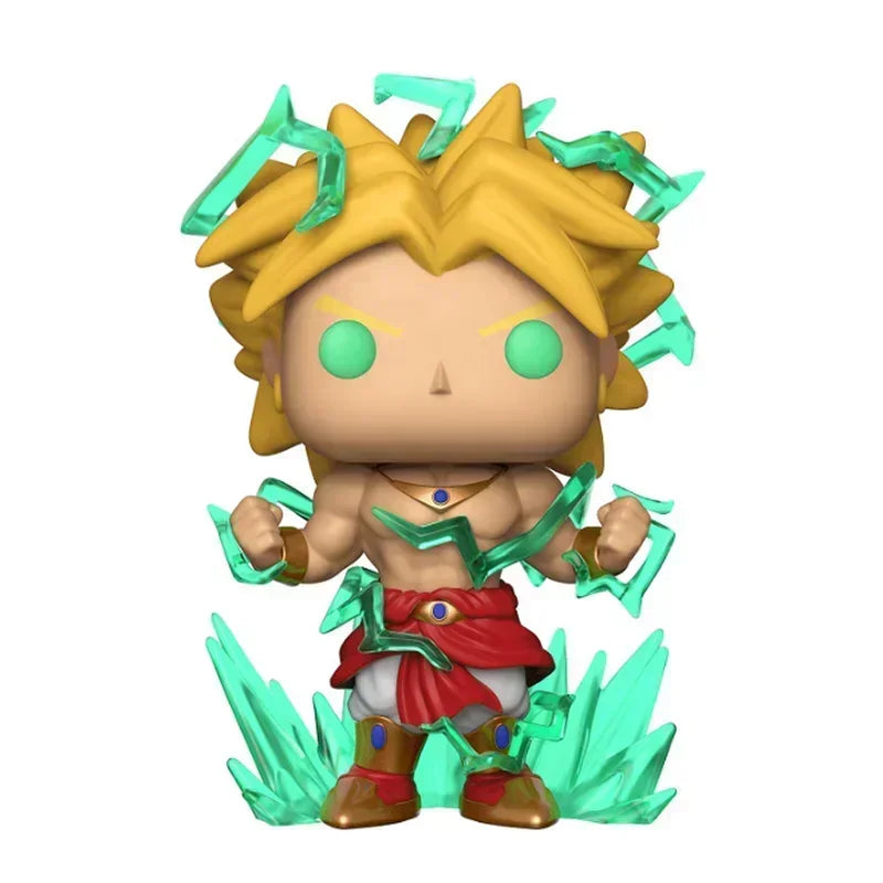 Funko Pop Super Saiyan Broly 623, figura in vinile con dettagli vibranti, personaggio Dragon Ball Z in posa dinamica