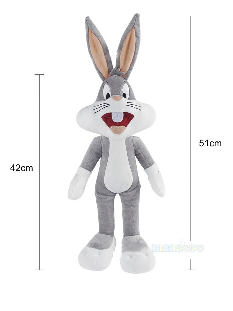 Peluche originale Bugs Bunny, Tweety, Daffy e Lola Bunny della serie Q, morbidi e dettagliati, 32 cm, marca Otaku Family Store.