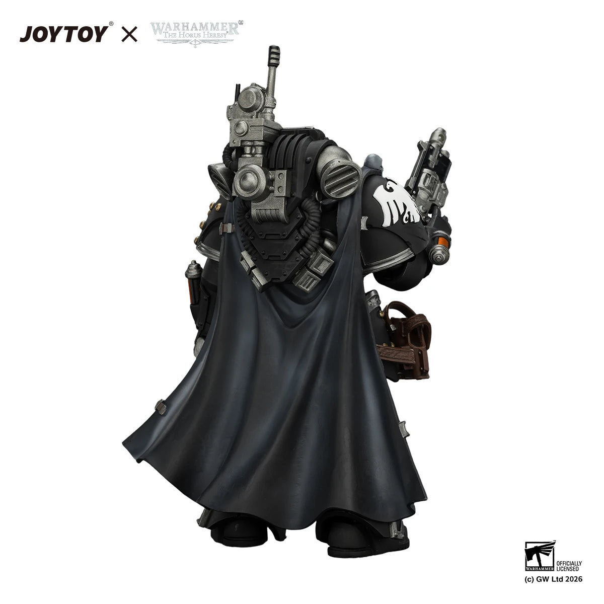 Figura d'azione Warhammer 40K Raven Guard Kaedes Nex, il Corvo di Sangue, con dettagli realistici e posizione dinamica