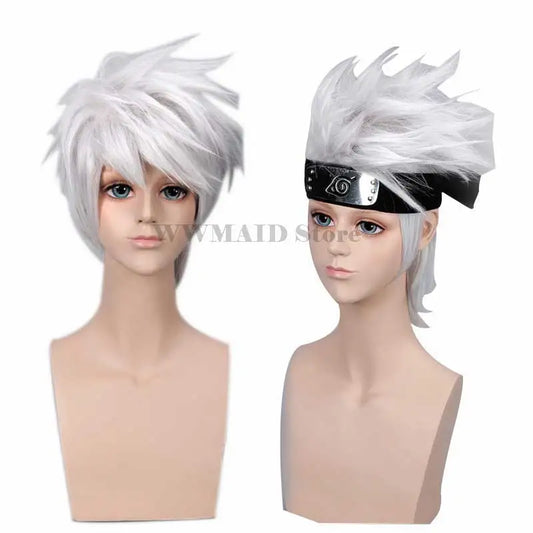 Costume cosplay HATAKE KAKASHI di Otaku Family Store Online, dettagliato abito ninja con accessori per cosplay Naruto.