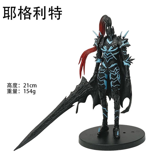 Action figure Sung Jinwoo COLLECTION Solo Leveling, versione anime, alta 18cm in PVC, dettagliata rappresentazione del personaggio.