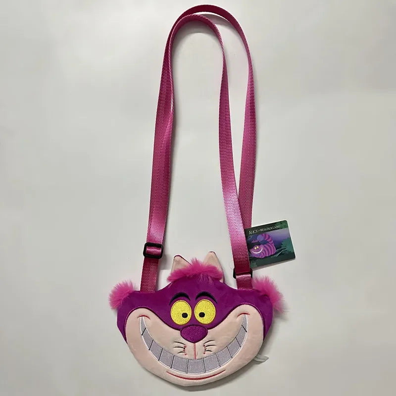 Borsetta Alice in Wonderland, gadget Otaku Family Store, accessorio per anime e manga, design ispirato a personaggi fantastici.