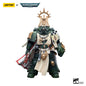 Figura d'azione Warhammer 40k Dark Angels Master Lazarus con fistto energetico, altezza 12cm, in stile anime.