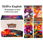 Lotto di 36 bustine Pokémon TCG Otaku Family Store con 324 carte, set disponibile, immagini di carte colorate e dettagliate
