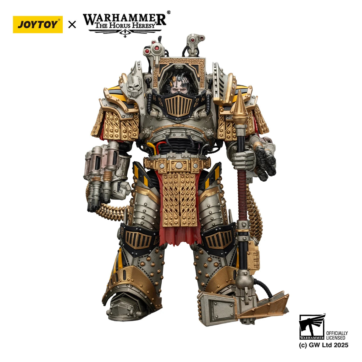Figura d'azione Otaku Family Store di Perturabo, Primarch dei Guerrieri di Ferro, della serie Warhammer "The Horus Heresy".
