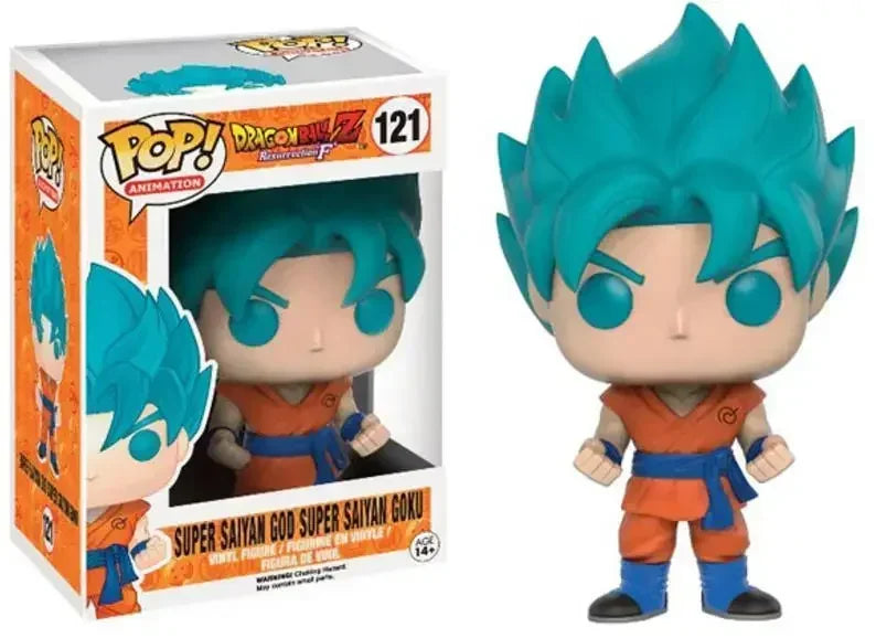 Funko POP Dragon Ball Z: Goku Super Saiyan, Vegeta, Trunks e Krillin in posa, figurine collezione Otaku Family Store Online