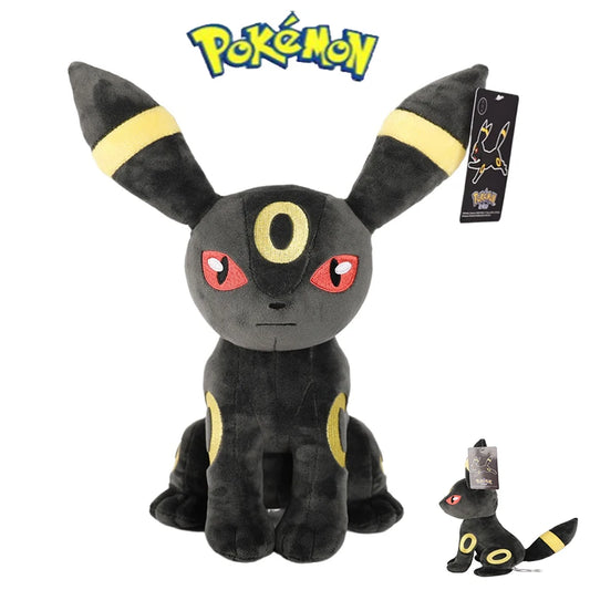 Peluche di Pokémon big Umbreon, Vaporeon, Eevee, Sylveon, Flareon, Leafeon, Jolteon ed Espeon, morbido e colorato, giocattolo per bambini