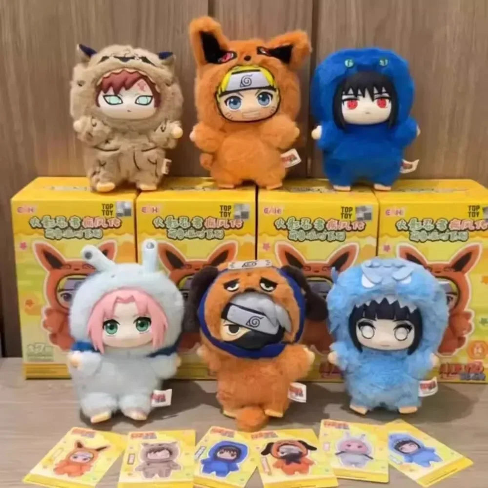 Gadget Naruto Blind Box Eaki di Otaku Family Store, sorpresa a tema Shippuden, con figura dettagliata di Naruto in stile figurina.