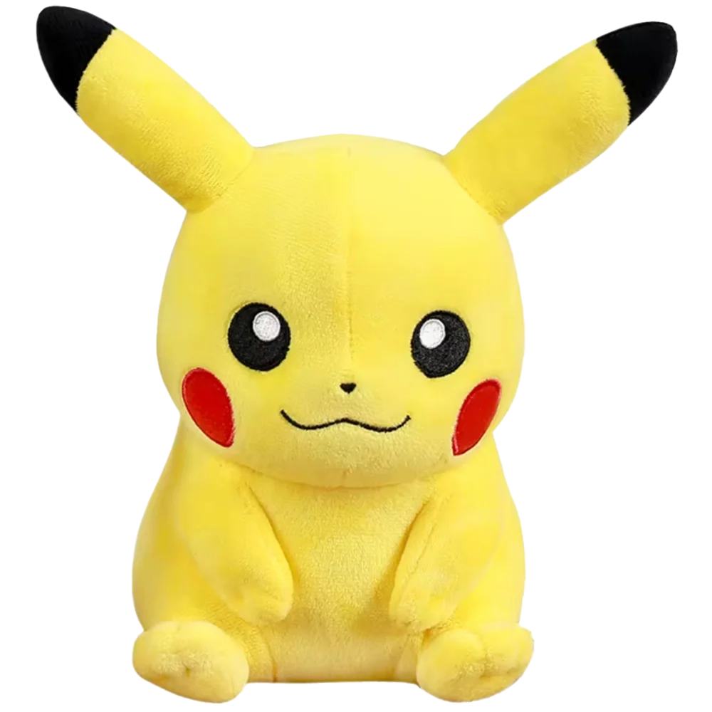 Peluche Squirtle della collezione Pokémon, morbido e coccoloso, 7,9 pollici, figura anime con dettagli realistici.