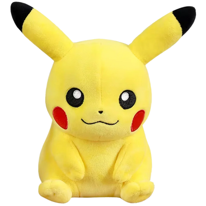 Peluche Squirtle della collezione Pokémon, morbido e coccoloso, 7,9 pollici, figura anime con dettagli realistici.