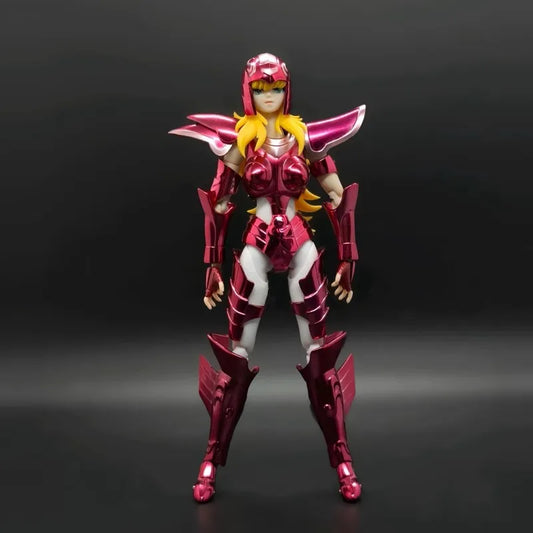 Figura d'azione Sea King Poseidon Saint Seiya Saint Cloth EX 2.0 con dettagli della figura e accessori visibili.