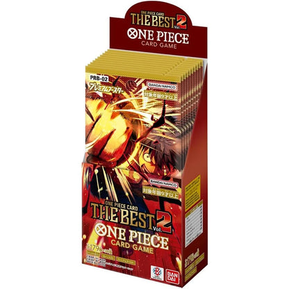 Scatola booster del gioco di carte One Piece Bundle Romance Dawn di Otaku Family Store, immagini di carte giapponesi.