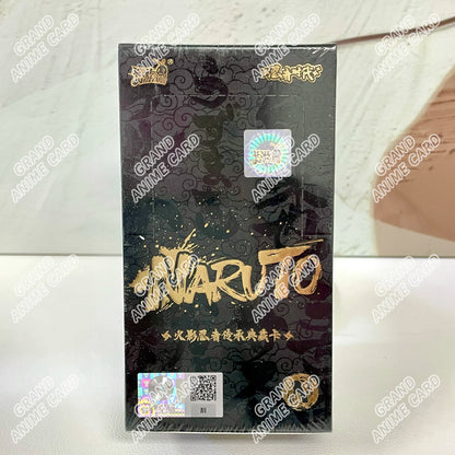 Scatola booster di carte Naruto KAYOU della collezione Otaku Family Store, con dettagli dei cartoncini e illustrazioni ufficiali.