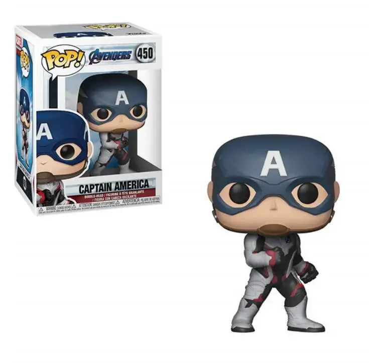 Funko Pop Captain America dai film Avengers: Civil War, figura in vinile con dettagli accurati, prodotto Otaku Family Store Online
