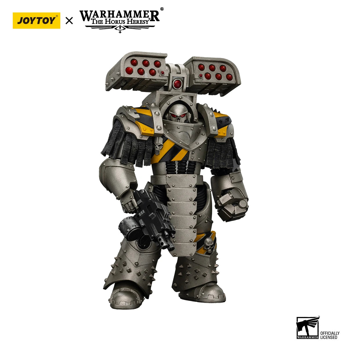 Action figure Warhammer 40K Iron Warriors Tyrant Siege Terminator con lanciarazzi, modello da 1/18, figura da collezione Otaku Family Store