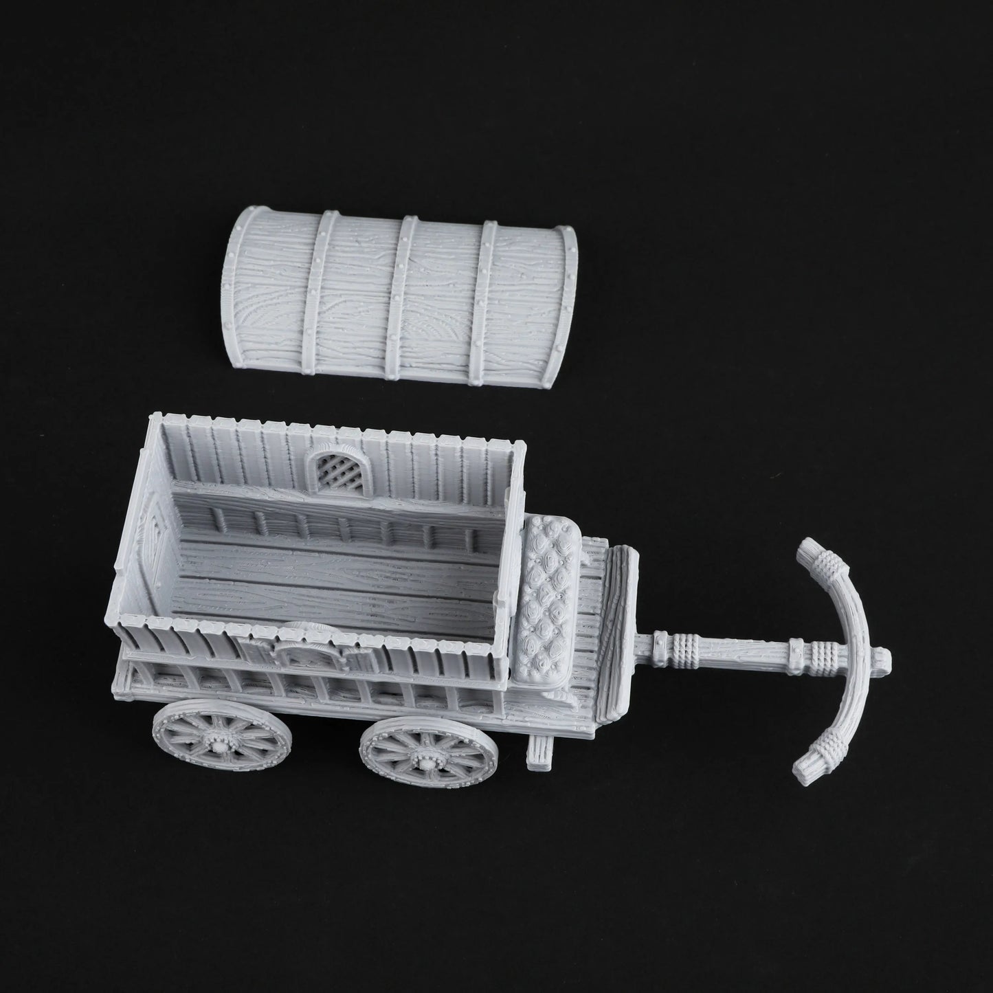 Carro in miniatura RPG 28mm, accessorio per scena tabletop, decorativo e da gioco, prodotto da Otaku Family Store Online.
