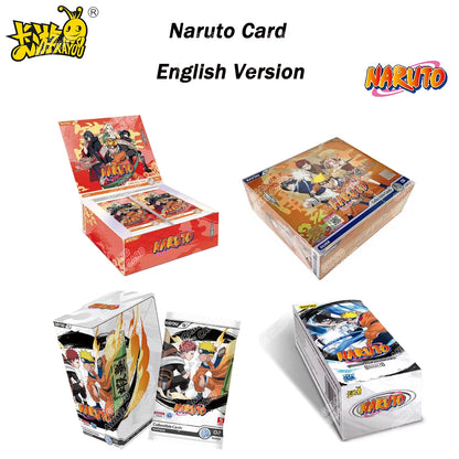 Scatola booster di carte Naruto della collezione KAYOU, versione globale, con personaggi e dettagli visibili sul packaging