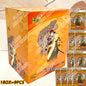 Box di carte Naruto KAYOU Collection Booster T2W9 e T4W8 con carte ufficiali, disposte su sfondo bianco.
