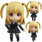 Figura d'azione anime Death Note di 10 cm con dettagli realistici, raffigurante Amane Misa, Yagami Light e L in PVC.