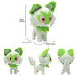 Peluche di Sprigatito Floragato Meowscarada dei Pokémon di Otaku Family Store, morbido e soffice giocattolo in stile anime.