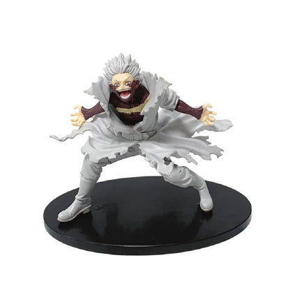Action figure di Denki, Dabi e Izuku da 14cm di My Hero Academia, personaggi dell'anime in pose dinamiche.