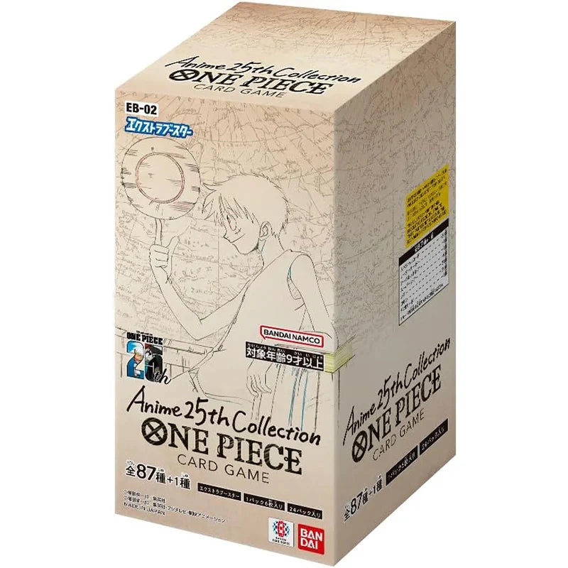 Scatola booster Bundle One Piece Card Game Romance Dawn con 16 carte giapponesi, gioco di carte della serie One Piece.