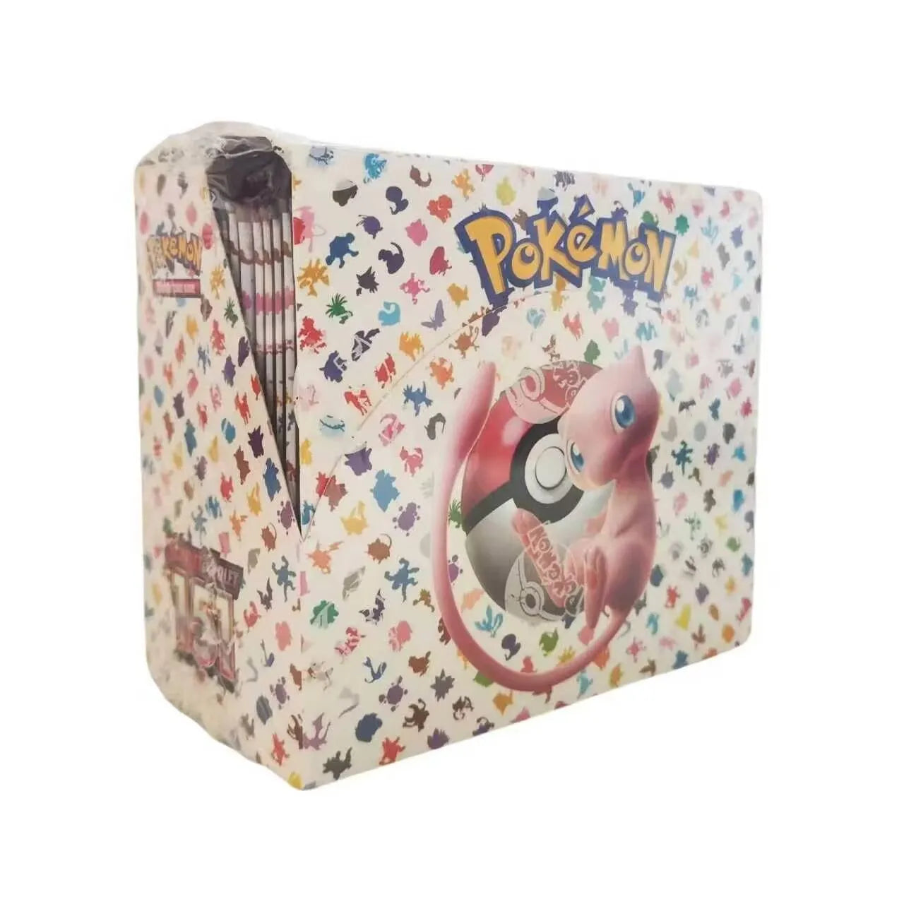 Scatola di booster di carte Black Bolt TCG, versione inglese, con 360 carte, immagini di carte con evoluzioni e fiamme fantasma