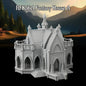 Miniatura di casa fantasy per giochi di ruolo tabletop, set terrain compatibile con vari sistemi TTRPG, di Otaku Family Store Online.