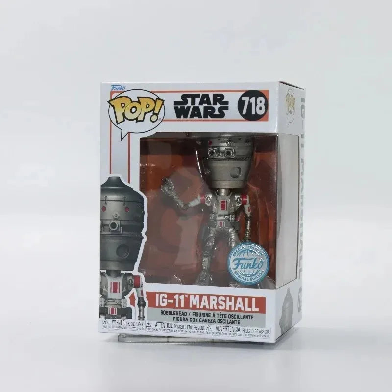Funko Pop Star Wars Skywalker Jedi Master Darth Vader e Obi-Wan Kenobi, figure in stile cartoon con dettagli accurati e colori vivaci
