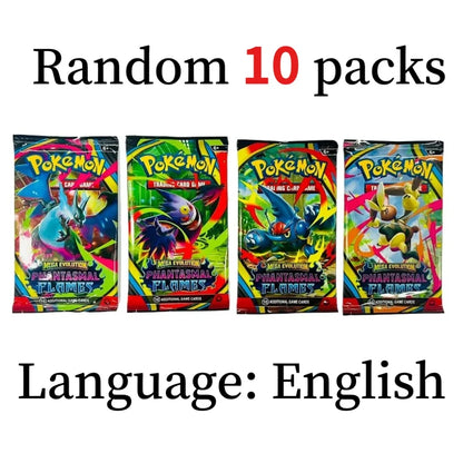 Box di carte Pokémon TCG Booster Mega Evolution e Phantasmal Flames con buste e pack casuali, marca Otaku Family Store Online