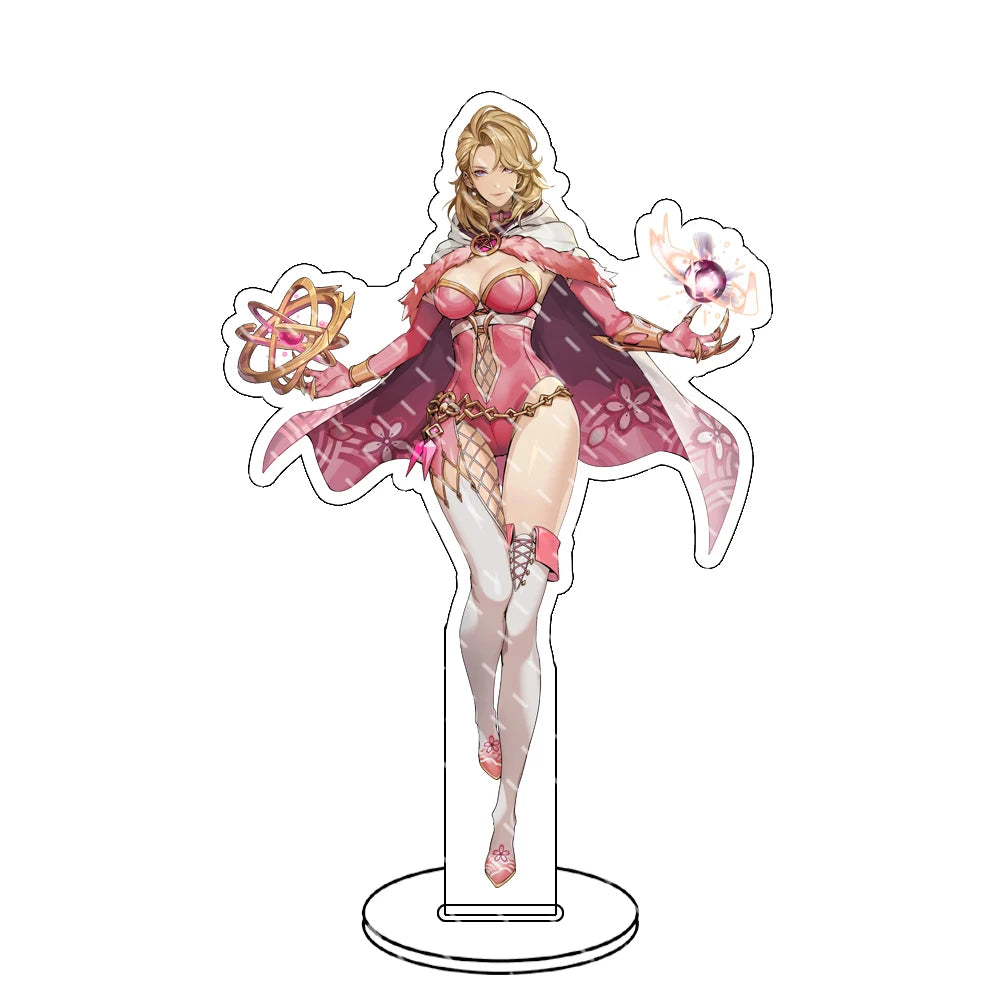 Supporto in acrilico Solo Leveling Sung Jin-Woo gadget, decorativo e dettagliato, ideale per appassionati di manga e anime.