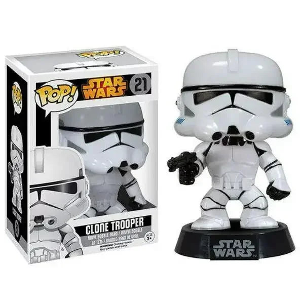 Funko POP Star Wars con Clone Trooper 501st, Boba Fett, Darth Maul holografico, figura collezione Otaku Family Store Online