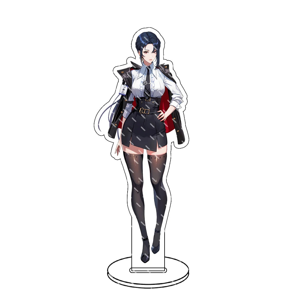 Supporto acrilico Solo Leveling Sung Jin-Woo, gadget collezionabile in materiale trasparente, ideale per fan di anime e manga