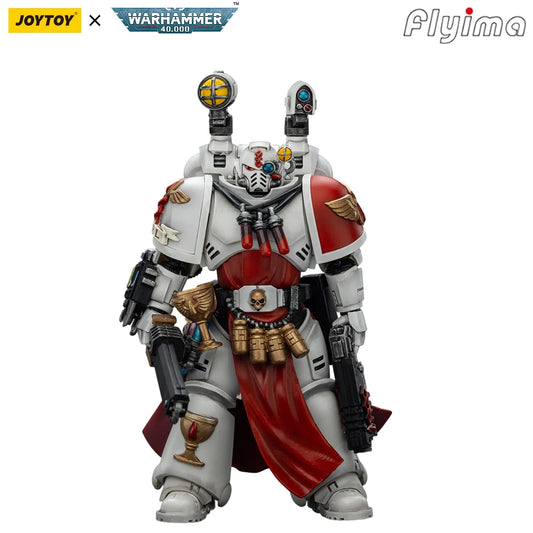 Figura d'azione Warhammer 40K Ultramarines Intercessors di Otaku Family Store, dettagliata e ben articolata.