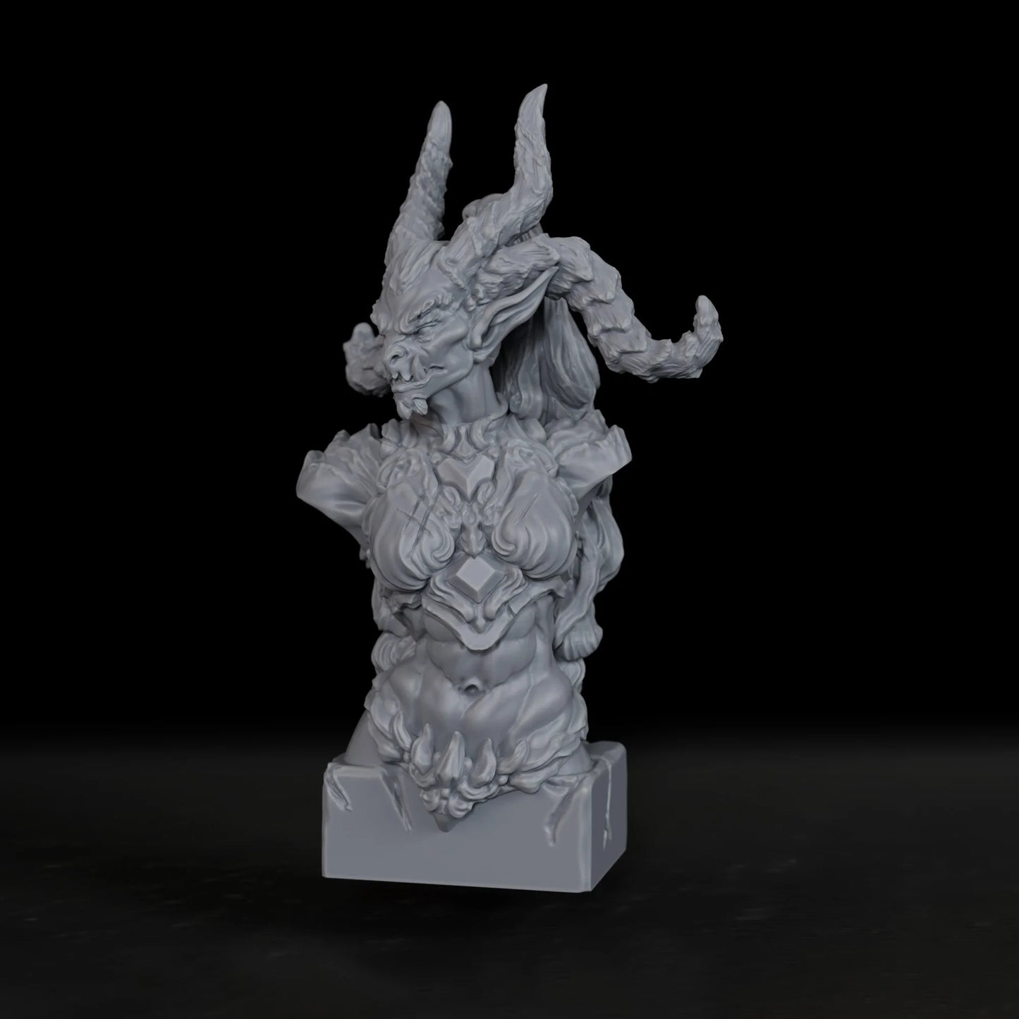 Bust demon fantasy di Zamma, miniatura da collezione e gioco di ruolo, gadget Otaku Family Store Online, perfetto regalo di Halloween e Natale