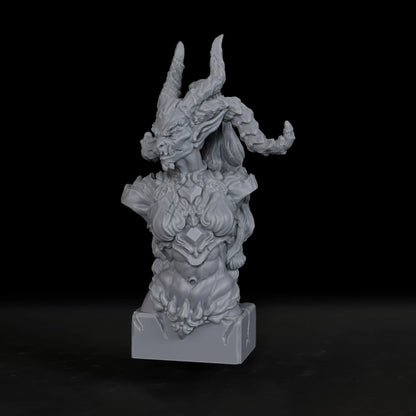 Bust demon fantasy di Zamma, miniatura da collezione e gioco di ruolo, gadget Otaku Family Store Online, perfetto regalo di Halloween e Natale