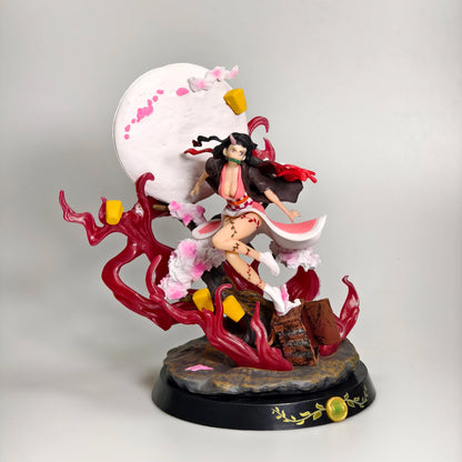 Figura d'azione Ghost Slayer Blade Magic Cube, dettagliata e fatta a mano, con porta del fornello, ispirata a Blood Breaking Mi Bean 2025