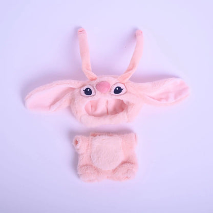 Set di abbigliamento carino per bambola Labubu 3.0, vestiti cartoni mini plush 17cm, accessori moda Natale Otaku Family Store