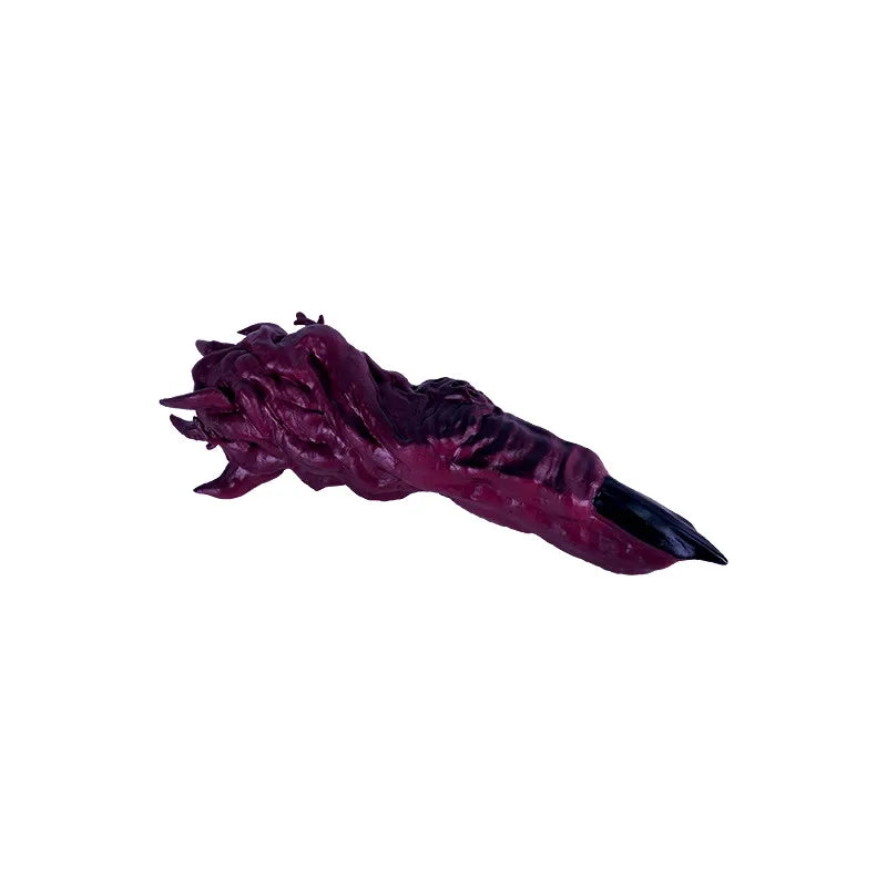 Dito di plastica di Ryomen Sukuna di Jujutsu Kaisen, accessorio cosplay in PVC, figura dettagliata da 11 cm, per collezionisti e appassionati