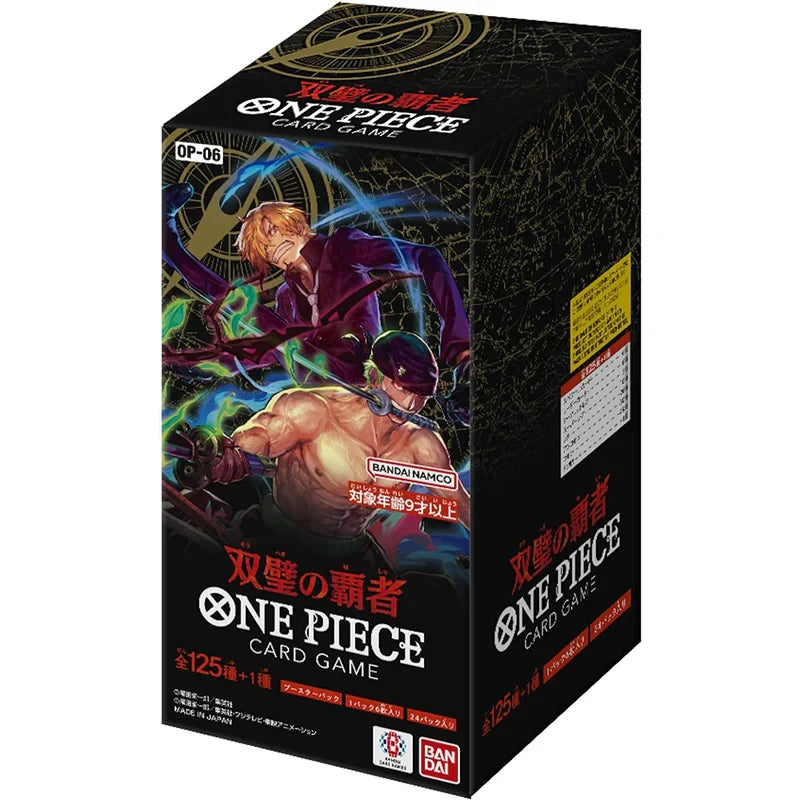 Scatola di carte da gioco One Piece Romance Dawn Booster Box, edizione giapponese, con carte da collezione Otaku Family Store.