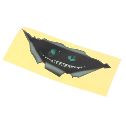 Adesivo decorativo con gatto Cheshire in stile 3D per auto, decalcomania divertente e resistente in metallo, marca Otaku Family Store