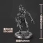 Miniatura di rappresentazione di un albero spiritato in metallo non verniciato, figura di dryad per giochi di ruolo e miniature tabletop.