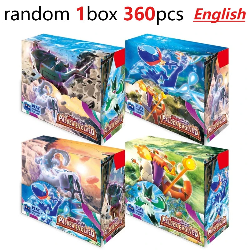 Scatola di booster Pokémon TCG Scarlet & Violet Prismatic Evolutions 151 con 36 bustine e 360 carte, marca Otaku Family Store.