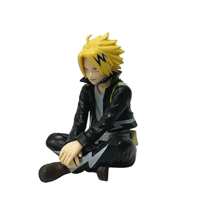 Figura d'azione My Hero Academia Denki Dabi Izuku, altezza 14cm, personaggi dell'anime, dettagli vivaci e realisti.
