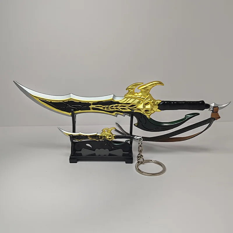 Portachiavi gadget Spada "Knight Killer" - Solo Leveling, in metallo con dettagli dettagliati, ideale per collezionisti e fan anime