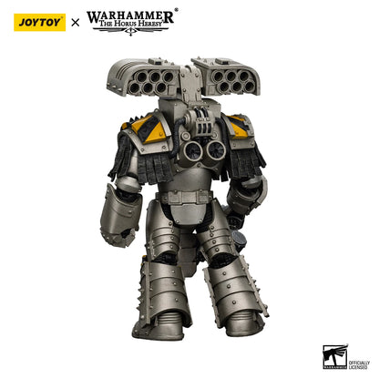 Action figure Warhammer 40K Iron Warriors Tyrant Siege Terminator con lanciarazzi, modello 1/18, figura da collezione Otaku Family Store