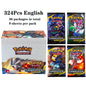 Scatola di display con 36 bustine di carte Pokémon TCG in inglese, 324 carte in totale, brand Otaku Family Store Online